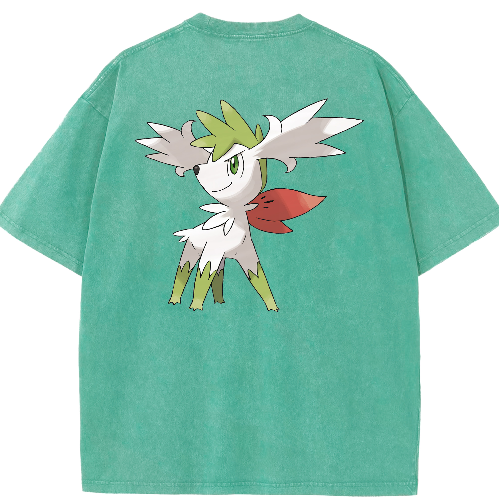 （画像用） ポケットモンスター Pokémon 綿100% ヴィンテージ風 半袖Tシャツ（背面プリント）